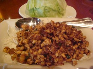 Lettuce Wraps Unassembled