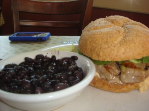 Asian Tuna Burger
