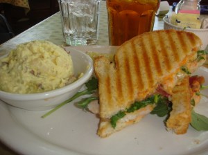 Grilled Shimp Panini
