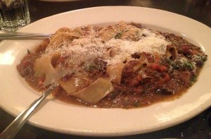 Papparadelle with Oxtail and Kobe Beef Ragu