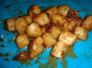 Seared Scallops with Bacon, Tarragon & Lemon