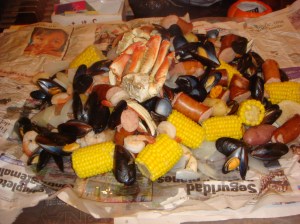 Paula Deen Low-Country Boil 1