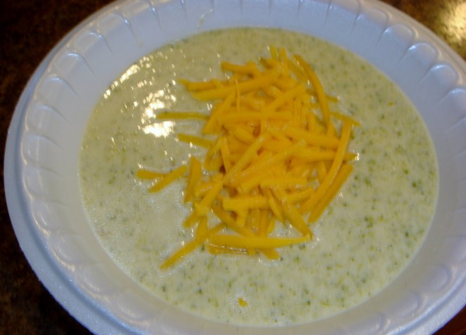 Cream of Broc soup
