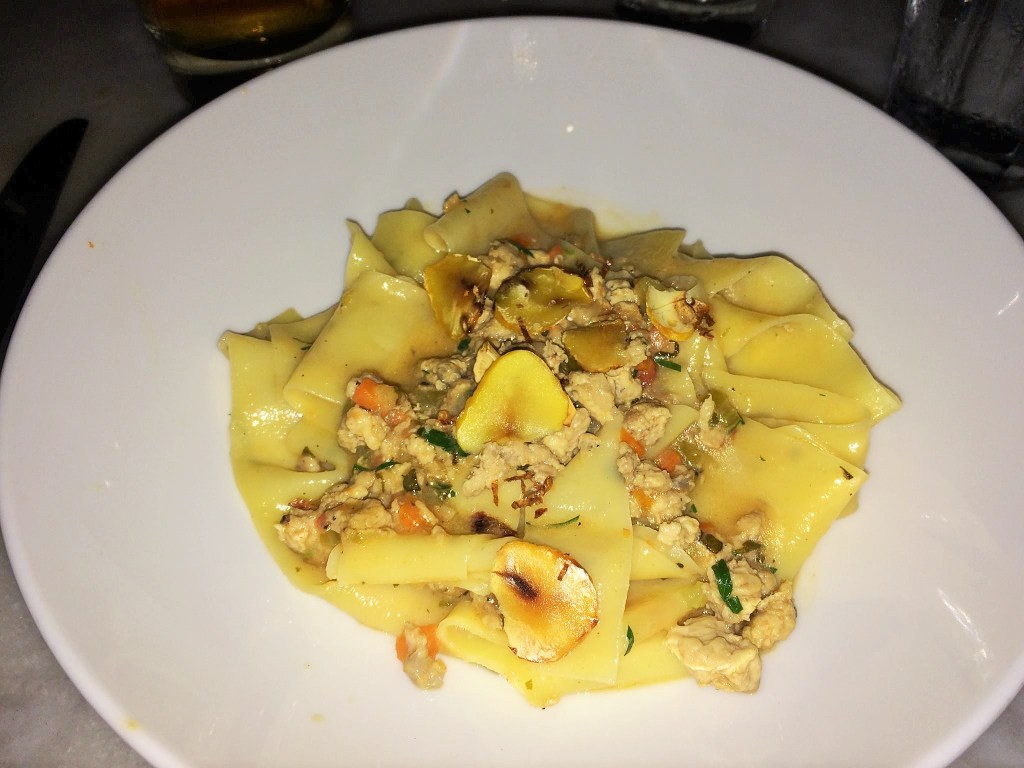 kindred guinnea hen pasta