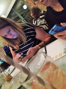 Googling dishes, of course